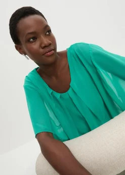 Blouse en mousseline