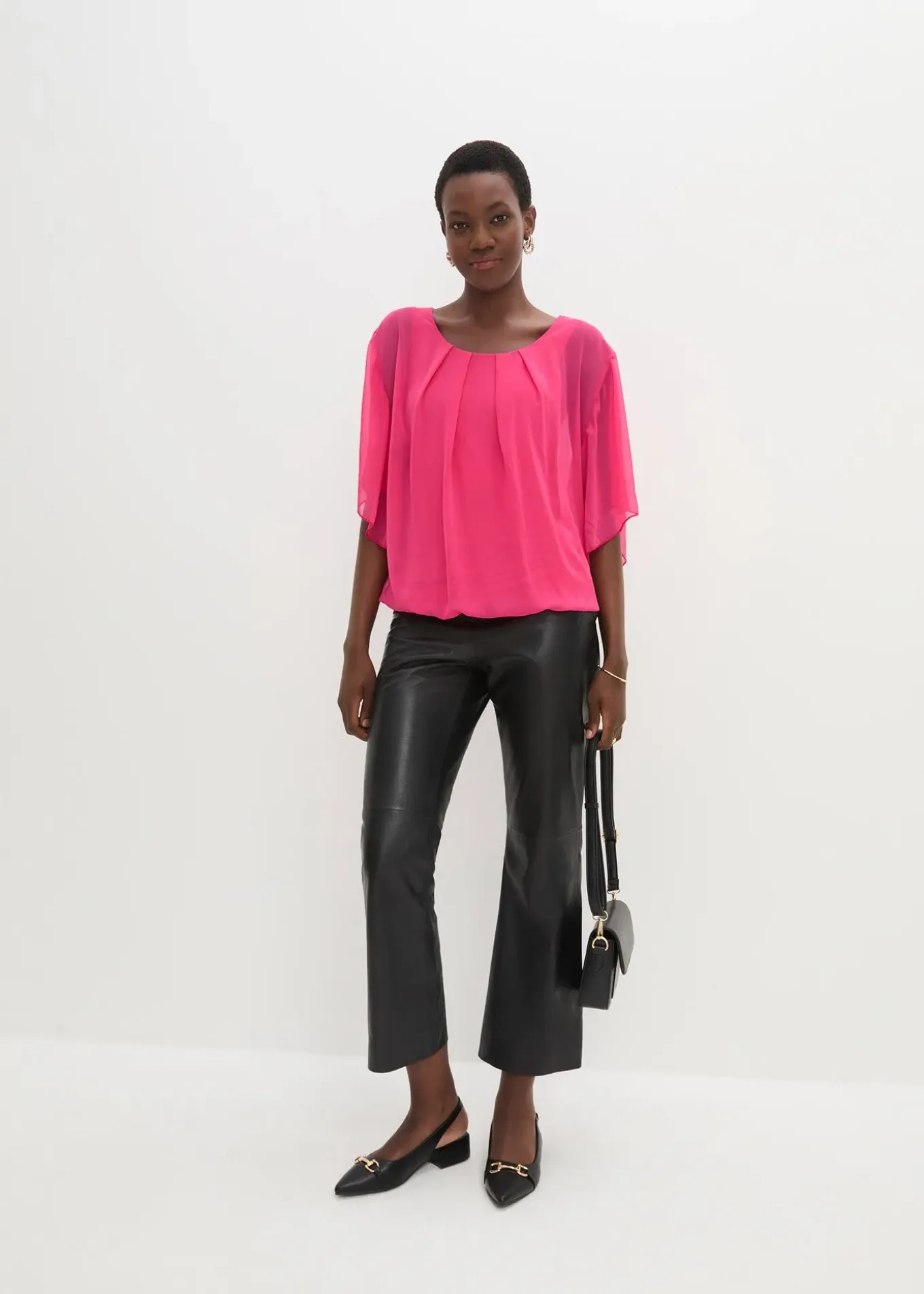 Blouse en mousseline