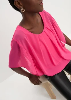 Blouse en mousseline