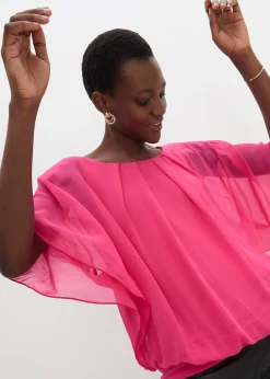 Blouse en mousseline