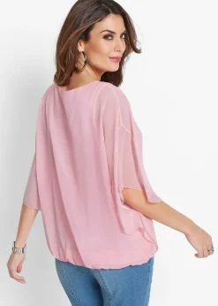Blouse en mousseline