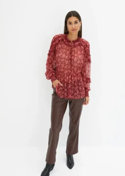 Blouse en mousseline