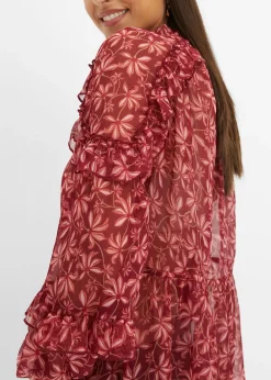 Blouse en mousseline