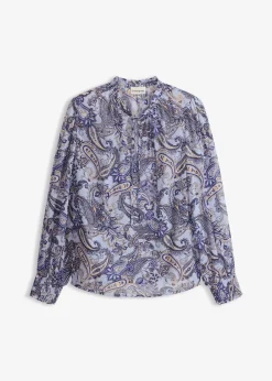 Blouse en mousseline