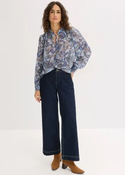 Blouse en mousseline