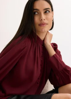 Blouse en mousseline