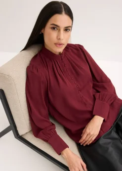 Blouse en mousseline