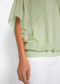 Blouse en mousseline