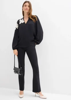 Blouse en mousseline imprimée