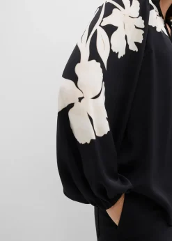 Blouse en mousseline imprimée