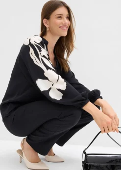 Blouse en mousseline imprimée