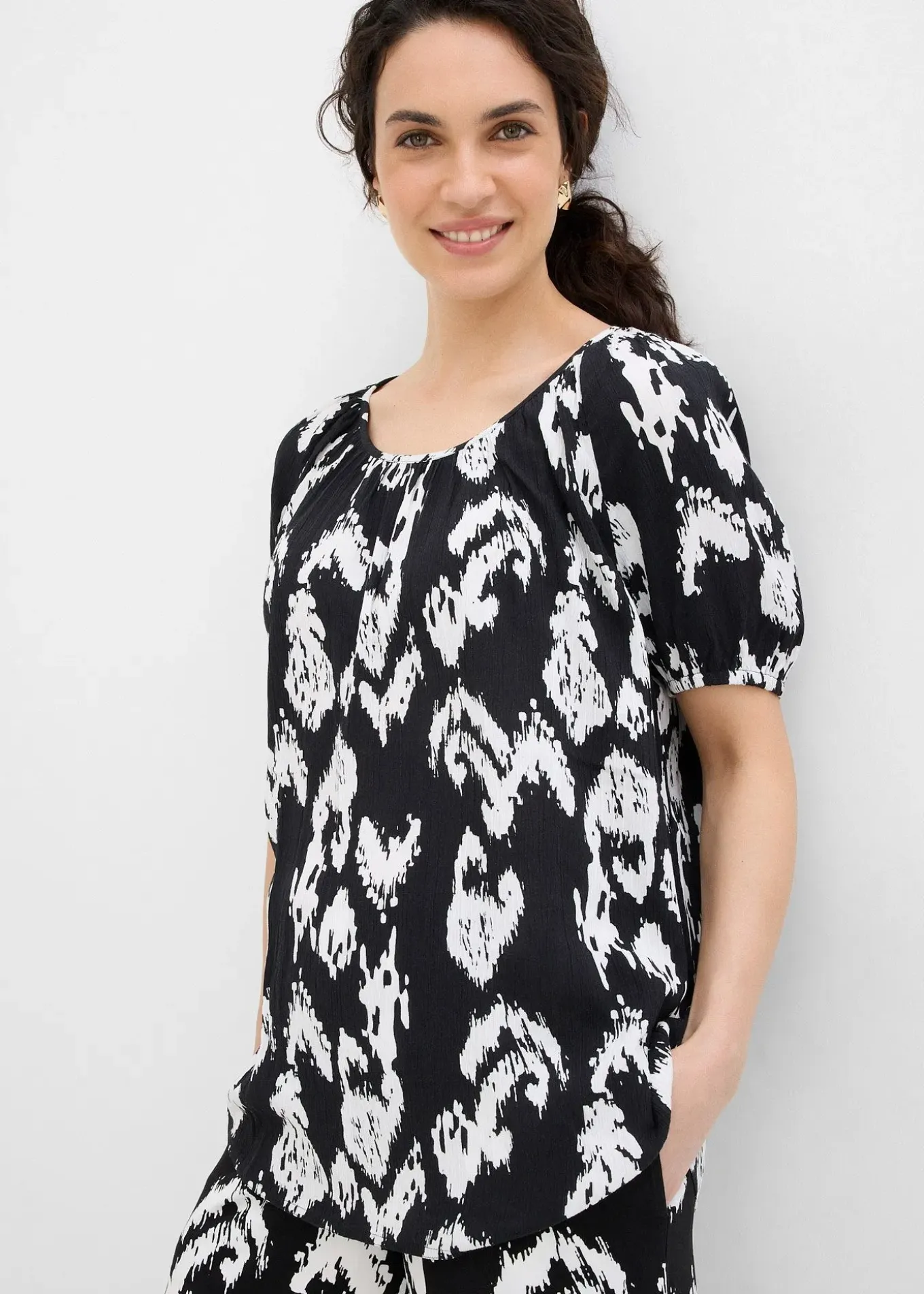 Blouse en viscose