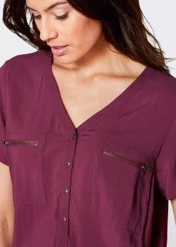 Blouse en viscose