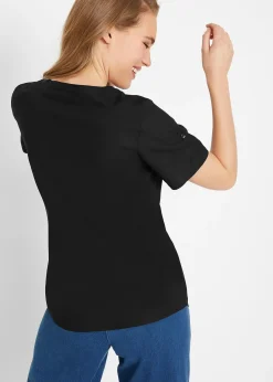 Blouse en viscose à manches courtes