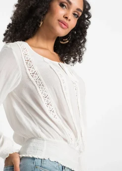 Blouse en viscose douce