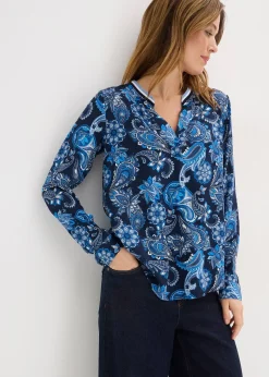 Blouse en viscose fluide