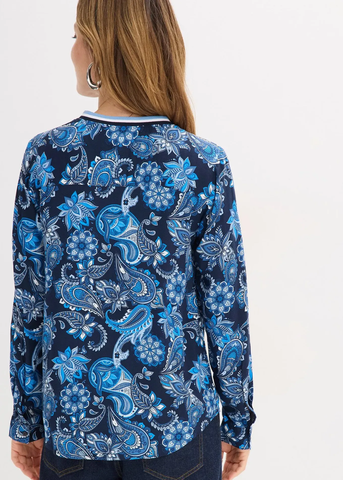 Blouse en viscose fluide