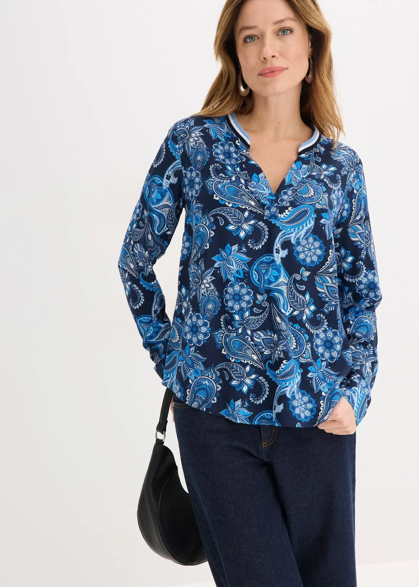 Blouse en viscose fluide