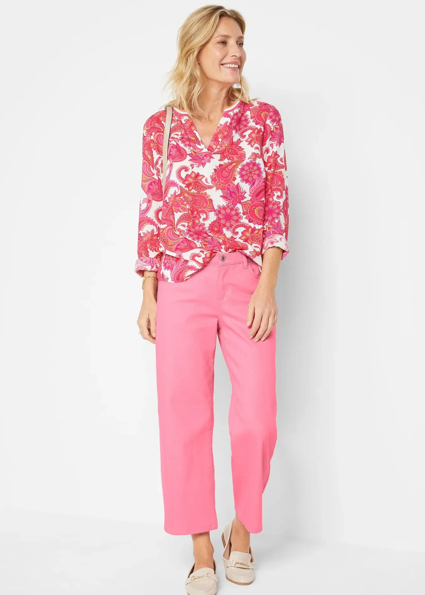 Blouse en viscose fluide