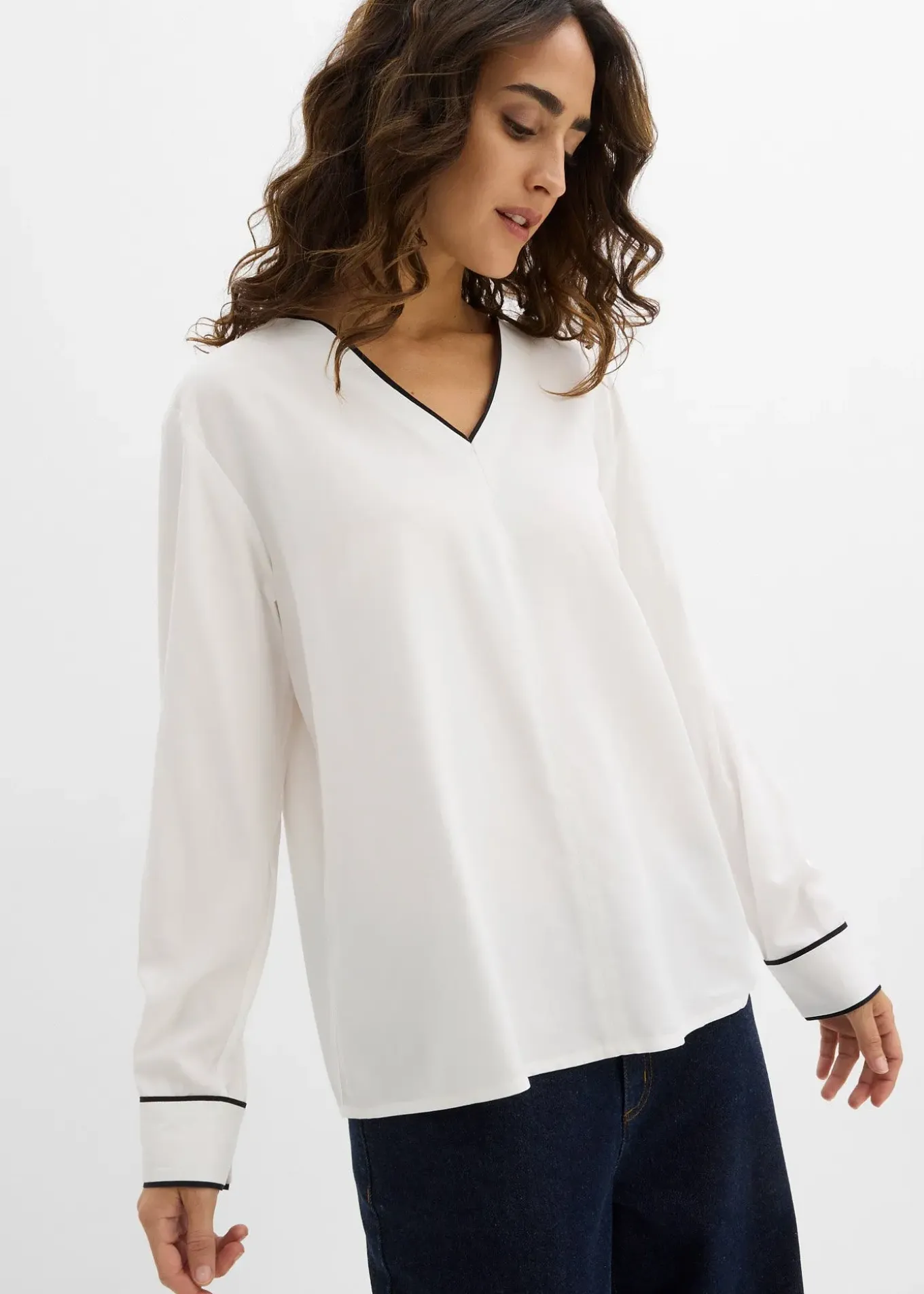 Blouse en viscose fluide