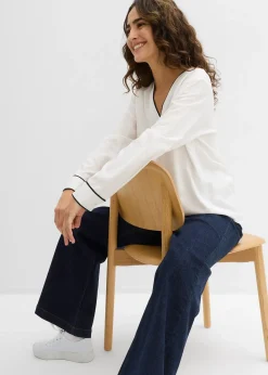 Blouse en viscose fluide