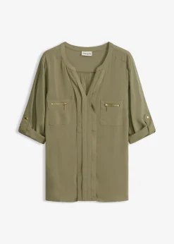 Blouse en viscose fluide