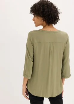 Blouse en viscose fluide