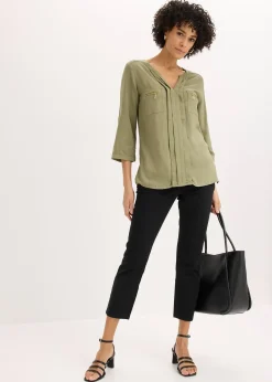 Blouse en viscose fluide