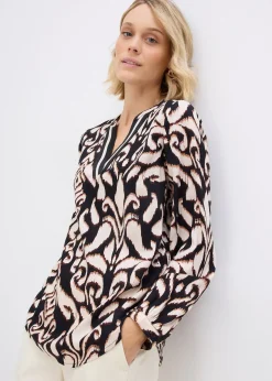 Blouse en viscose fluide