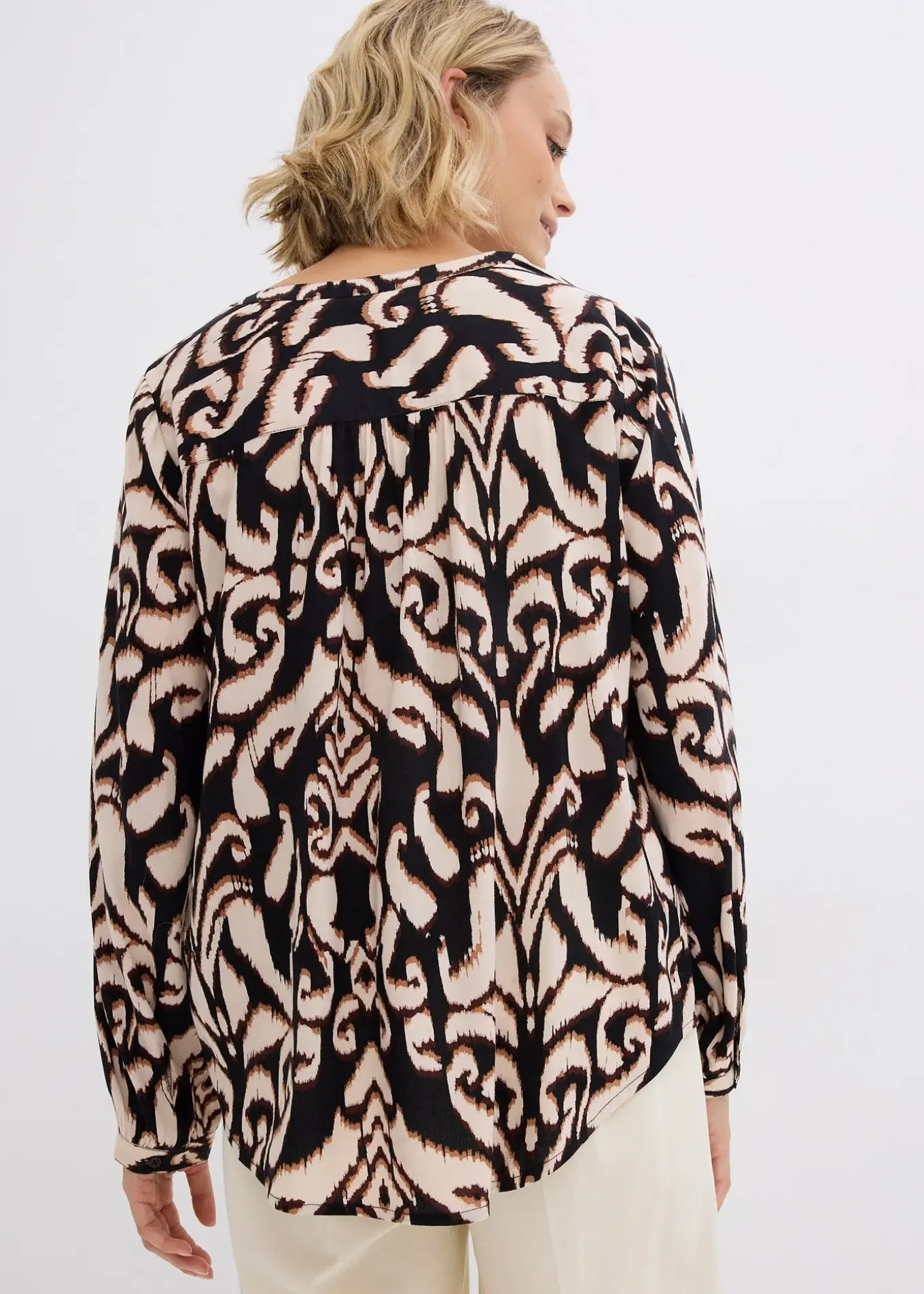 Blouse en viscose fluide