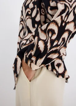 Blouse en viscose fluide