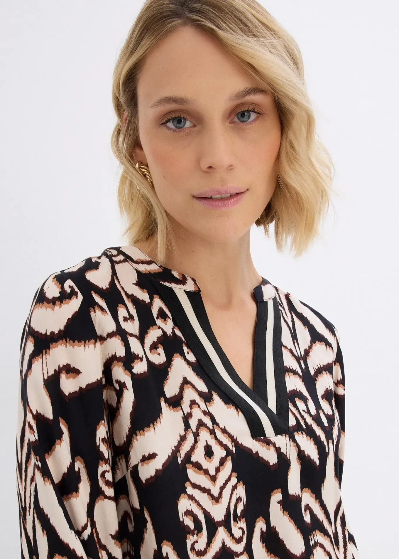 Blouse en viscose fluide