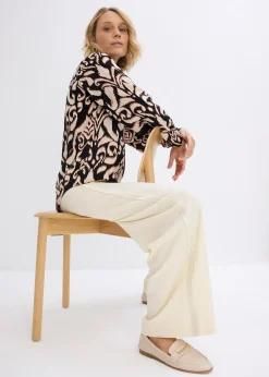 Blouse en viscose fluide