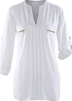 Blouse en viscose fluide