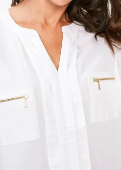 Blouse en viscose fluide