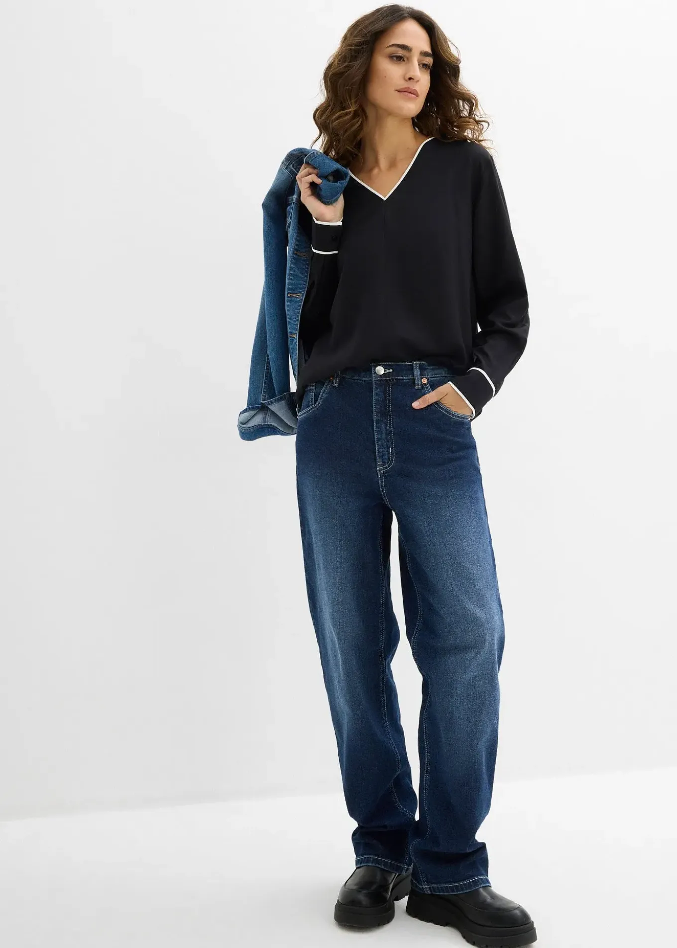 Blouse en viscose fluide