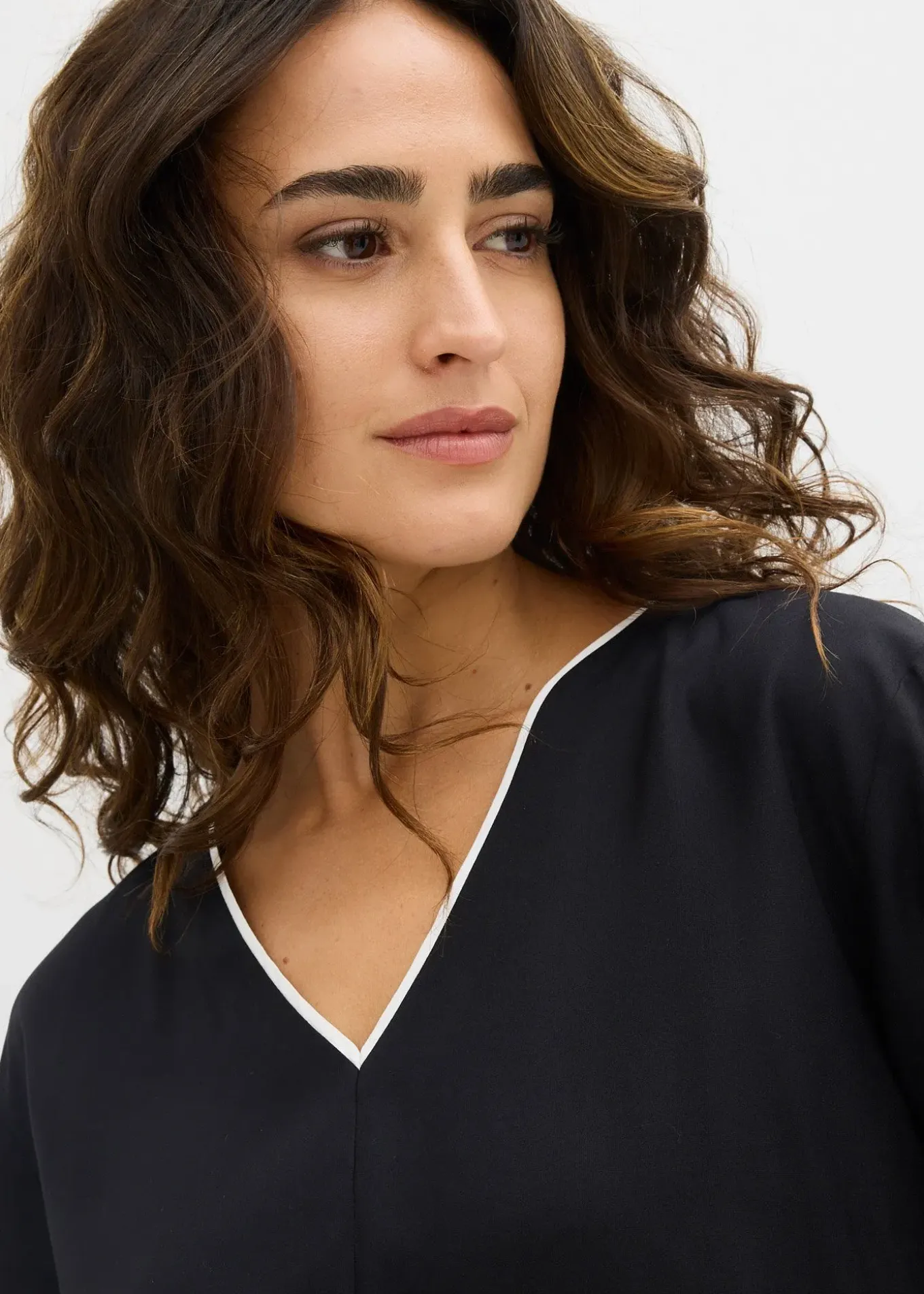 Blouse en viscose fluide