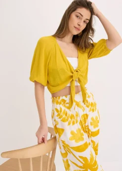 Blouse fluide en jersey viscose