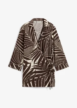 Blouse kimono aspect lin