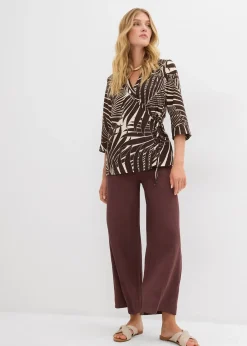 Blouse kimono aspect lin