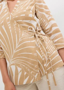 Blouse kimono aspect lin