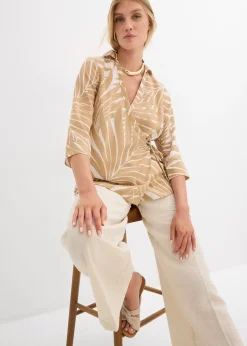 Blouse kimono aspect lin