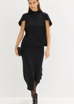 Blouse élégante à manches courtes en satin brillant