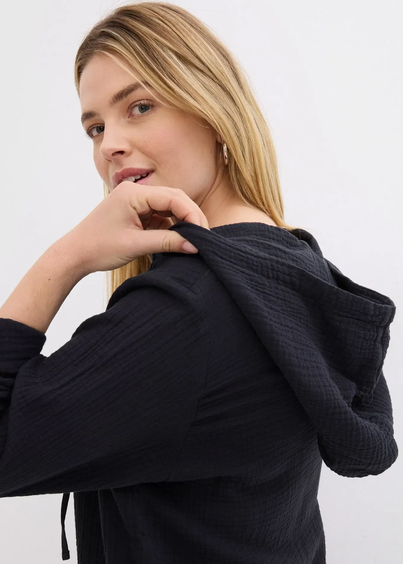 Blouse légère en gaze de coton