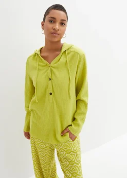 Blouse légère en gaze de coton