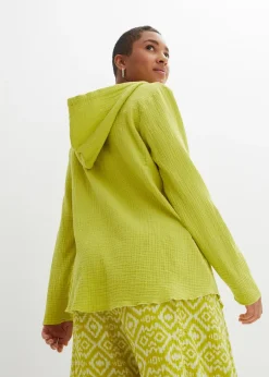 Blouse légère en gaze de coton