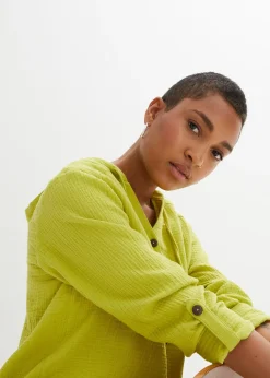 Blouse légère en gaze de coton