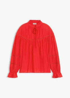 Blouse légère en viscose mélangée