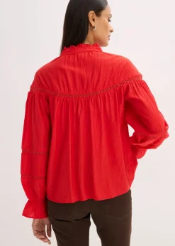 Blouse légère en viscose mélangée