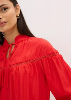 Blouse légère en viscose mélangée